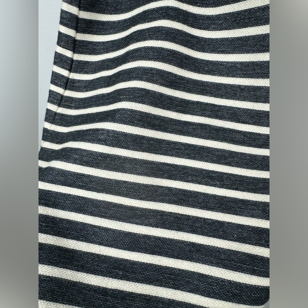 Madewell Mimi Stripe Off the Shoulder Minidress, Black and White Stripe, Size S - Picture 3 of 8
